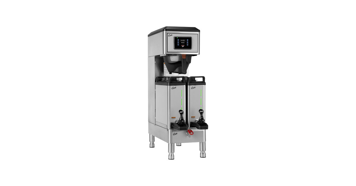 Curtis G4GEMXN63A1000 GemX Narrow IntelliFresh Twin Coffee Brewer