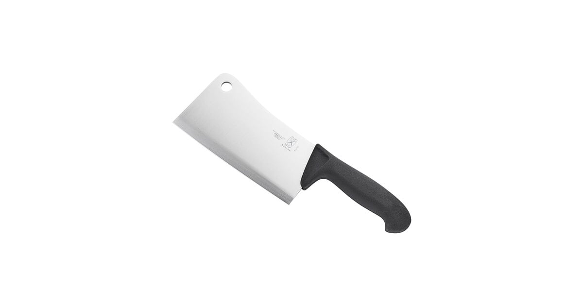 Mercer Tool M14707 Kitchen Cleaver - 7 Inch - High Carbon Stainless Steel  Stamped
