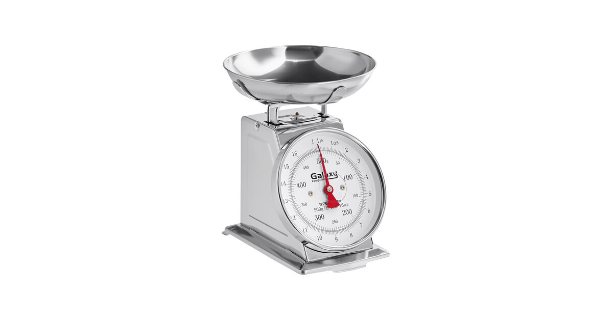 Galaxy 1 lb. Mechanical Portion Control Scale with Removable