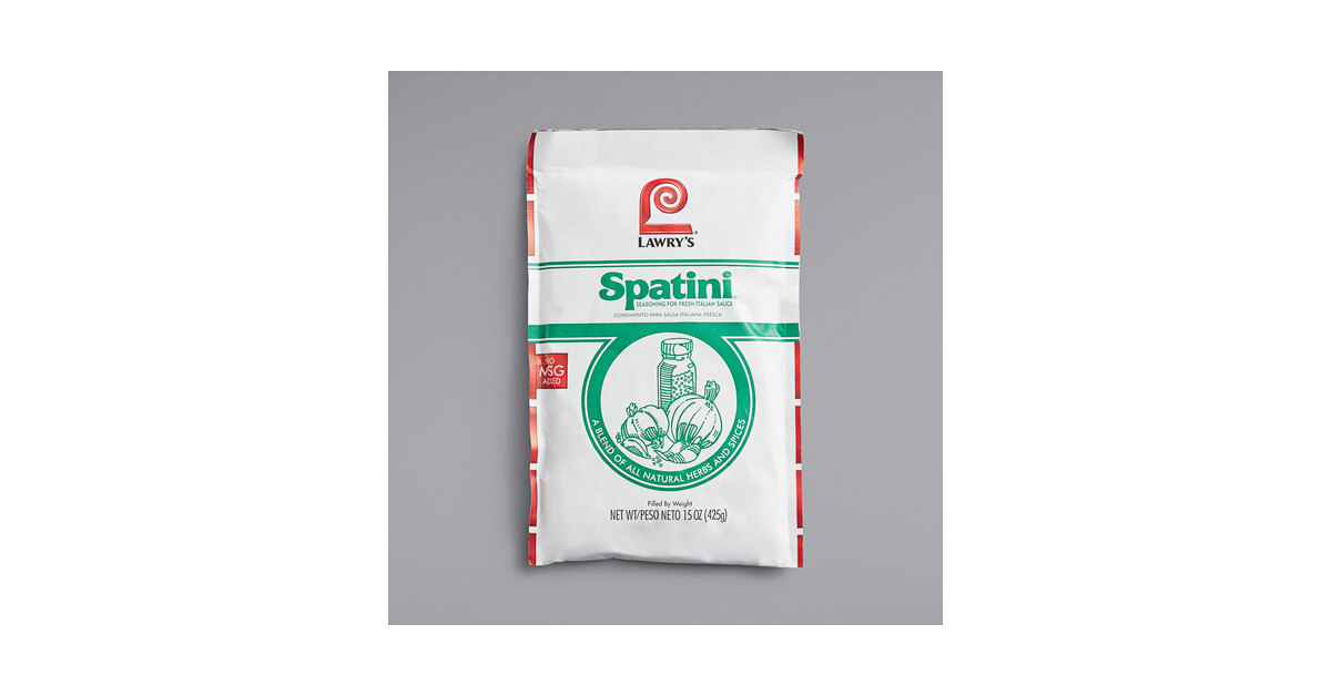  Spatini Spaghetti Sauce Mix, 15 Oz Packet : Grocery & Gourmet  Food