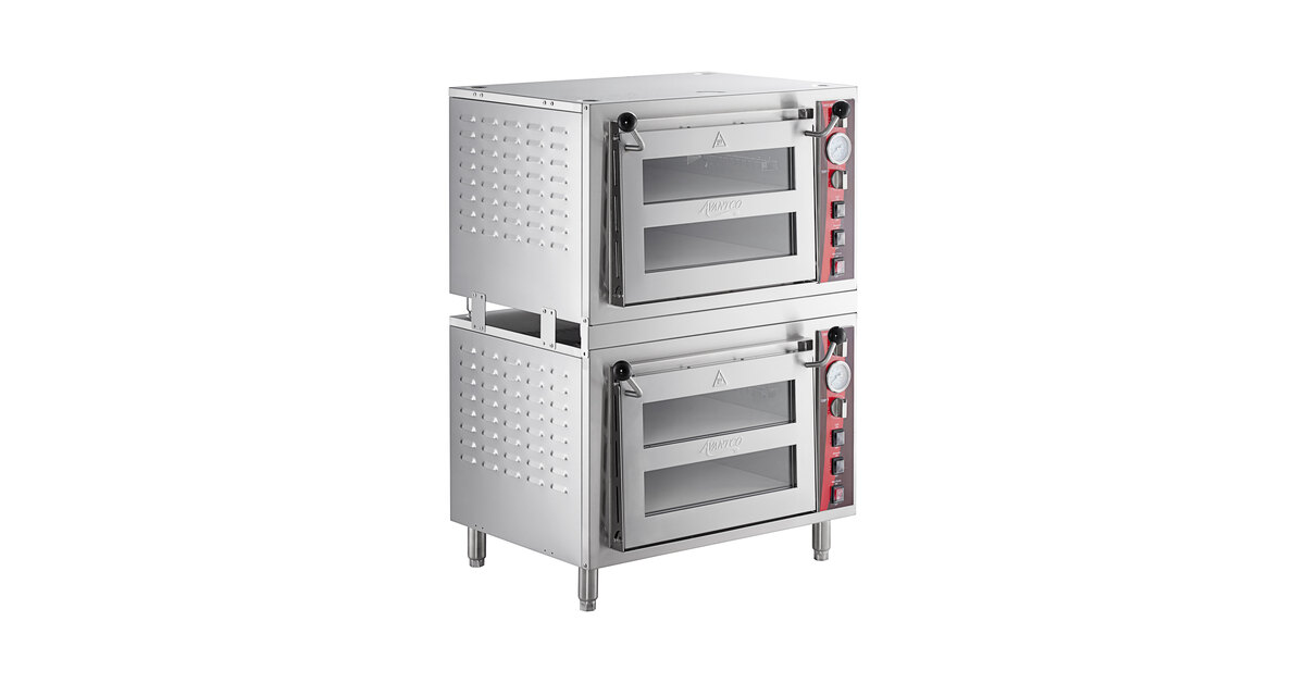 Avantco DPO-2-DS Quadruple Deck Countertop Pizza/Bakery Oven