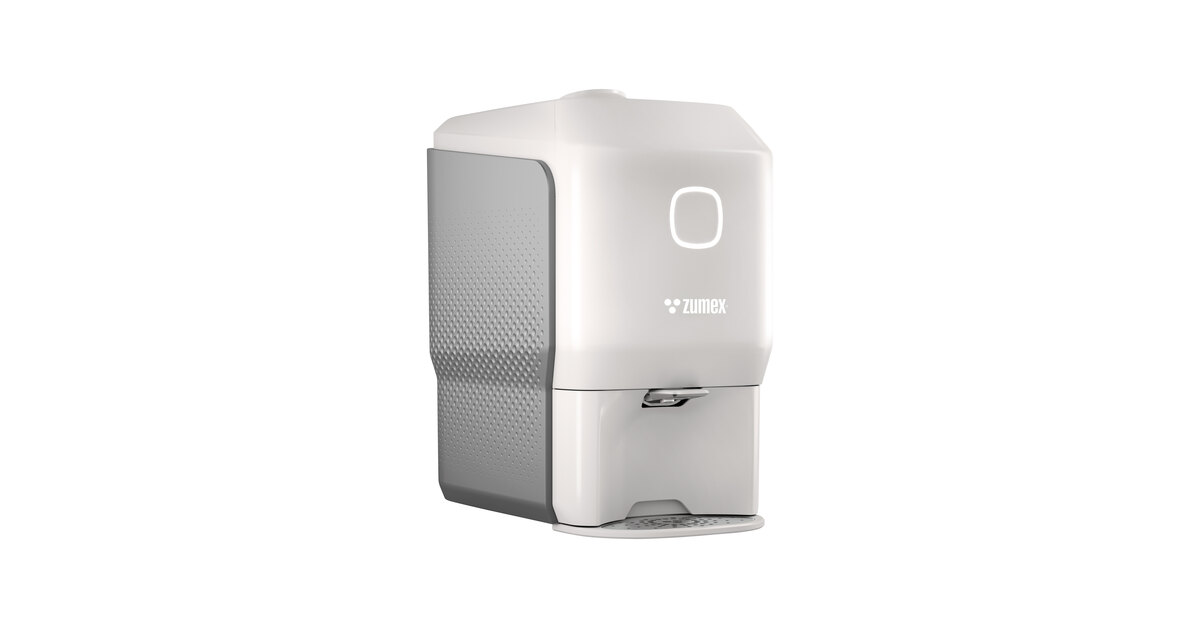 Zumex 10268 White and Smoke Gray Soul Series 2 Juicer - 18