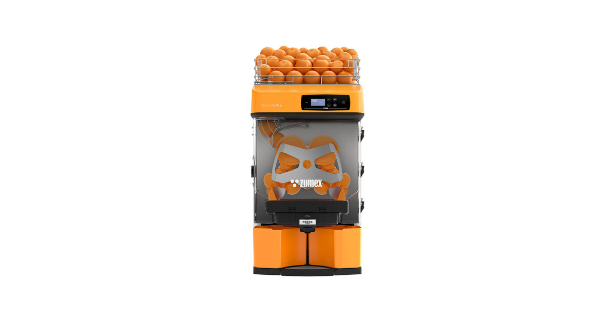 Zumex 10216 Orange Versatile Pro Automatic Feed Juicer - 22 Fruits