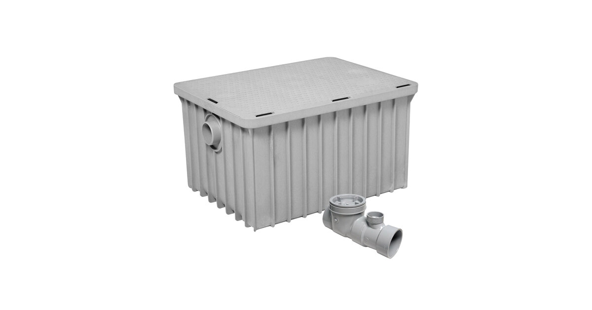 Endura 3935A03T 70 lb. 35 GPM Grease Trap with 3