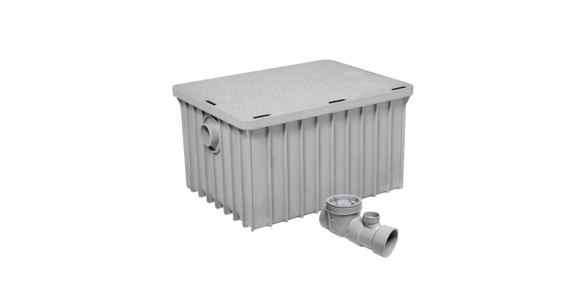 Endura 3950A04T 100 lb. 50 GPM Grease Trap with 4