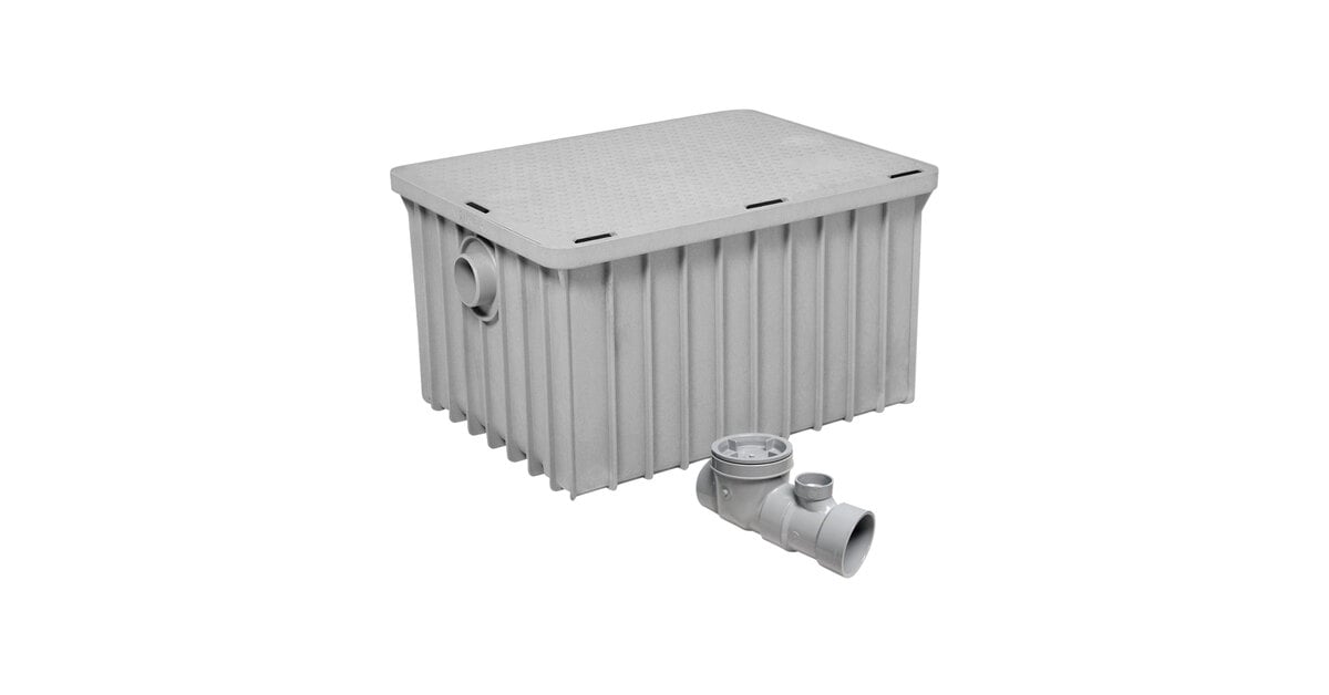 Endura 3935A04 70 lb. 35 GPM Grease Trap with 4