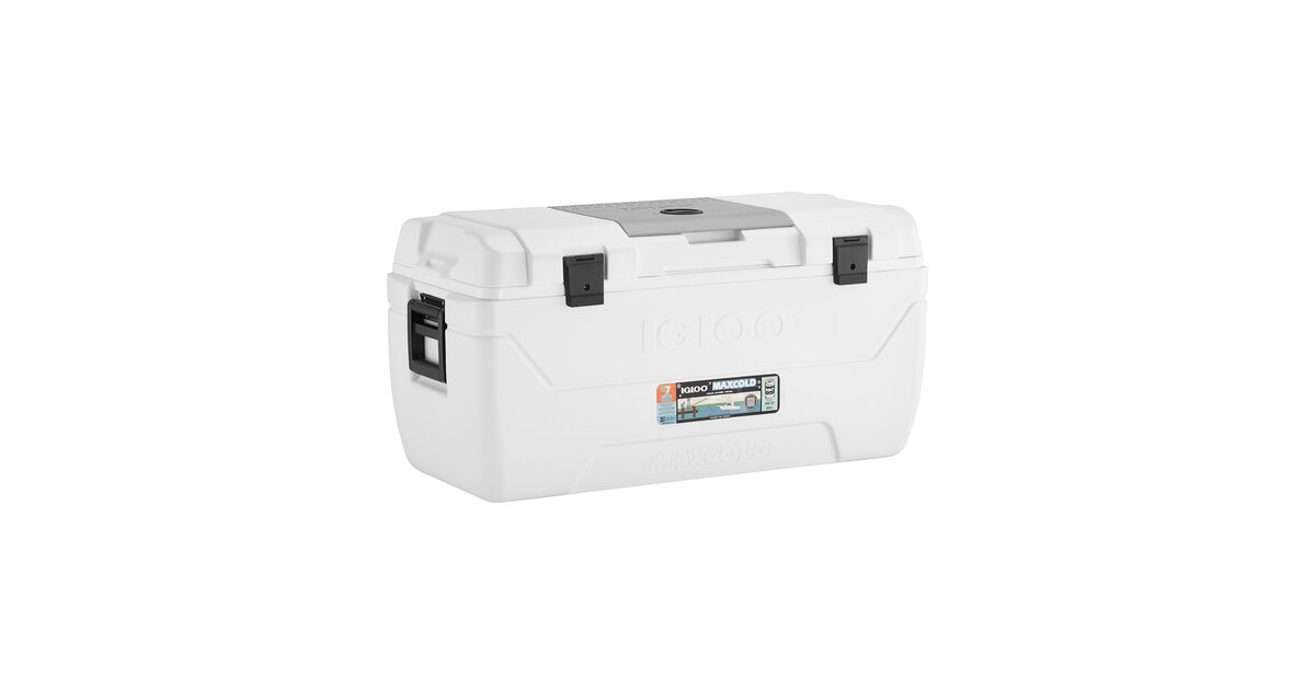 Igloo 165-quart Maxcold Chest Cooler with Butterfly Quick Access Hatch