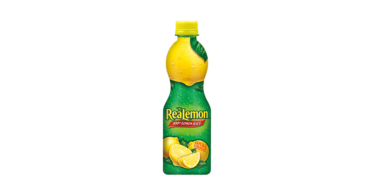 ReaLemon 8 fl. oz. 100% Lemon Juice - 12/Case
