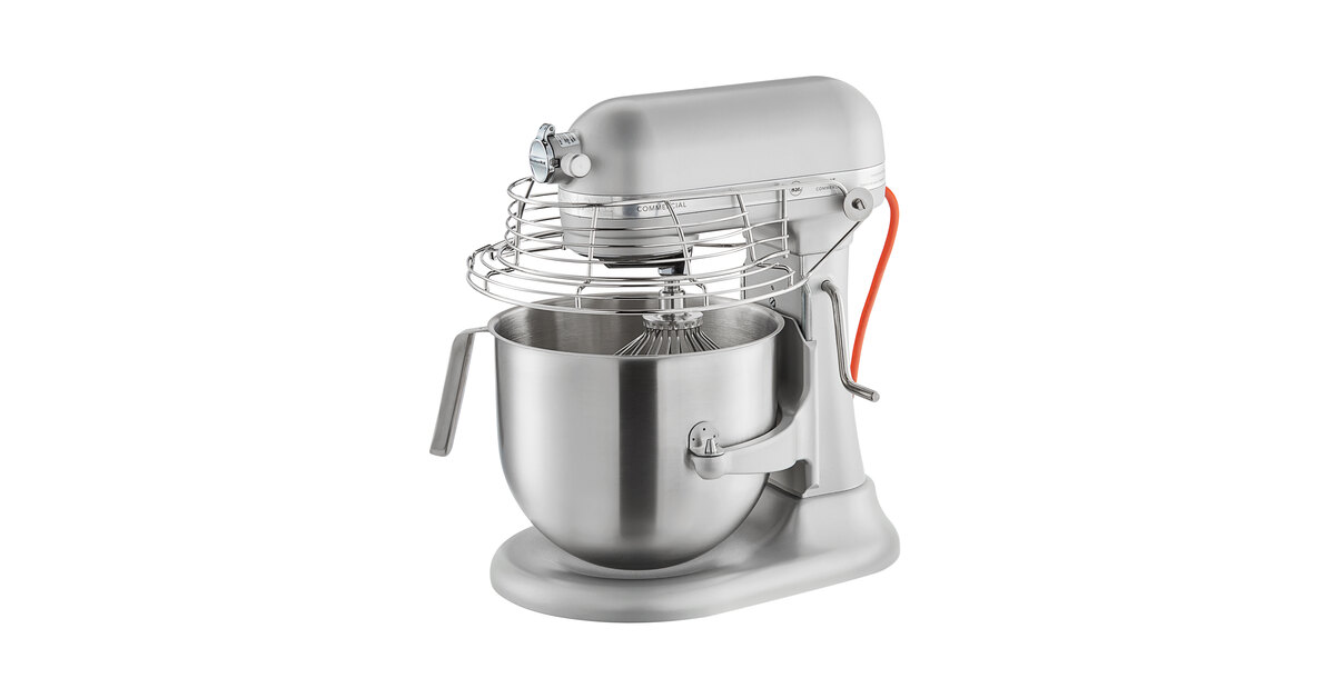 KitchenAid Commercial KSMC895NP 8-Quart Commercial Countertop Mixer with  Stainless Steel Bowl Guard and Exclusive Pastry Beater Attachment  KSMPB7SSC, 10-Speed, Bowl Lift, Nickel Pearl: : Industrial &  Scientific