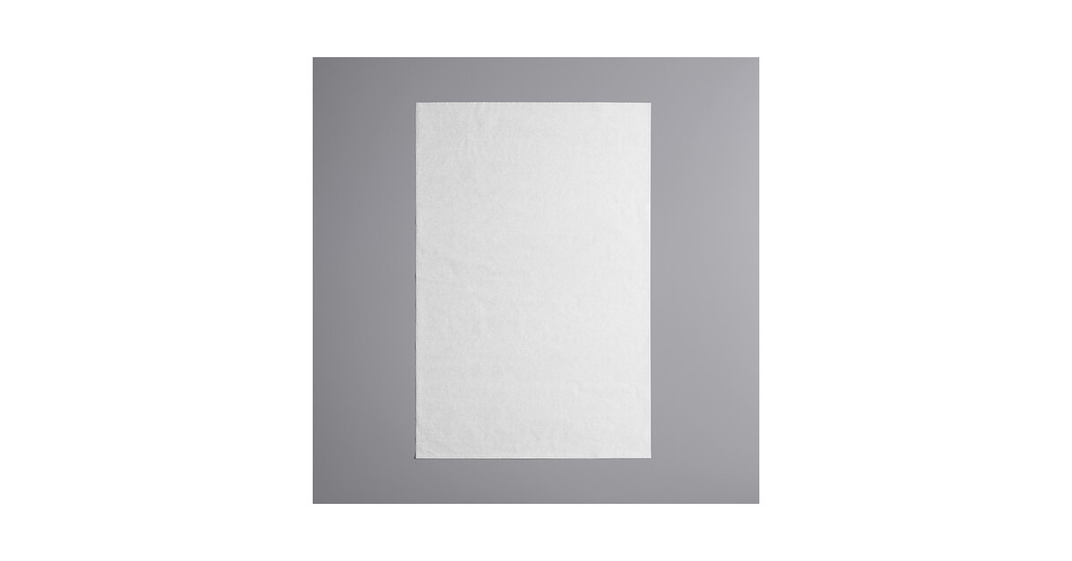 BABCOR Packaging: White Satinwrap Flat Tissue Sheets - 20 x 30 in.