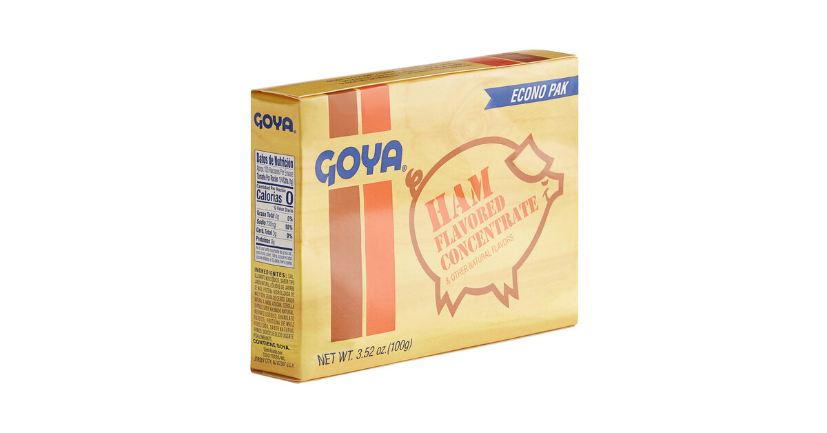 Goya 3.52 oz. Ham Flavor Concentrate Packet - 360/Case