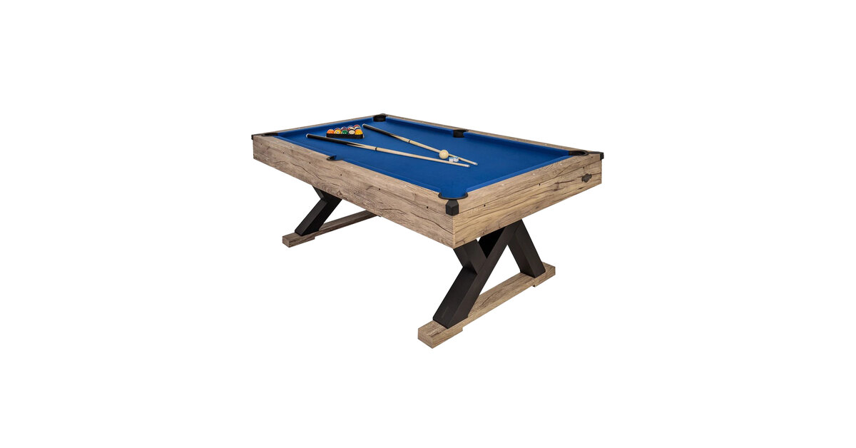 American Legend AL3005W Kirkwood 7' Royal Blue Polyester / Rustic