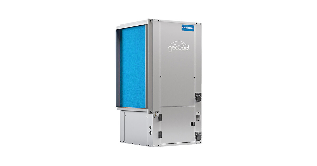 MRCOOL GCHPV036TGTANDL Geocool Variable Speed Vertical Geothermal Heat Pump  with Left Return and Desuperheater - 36,000 BTU