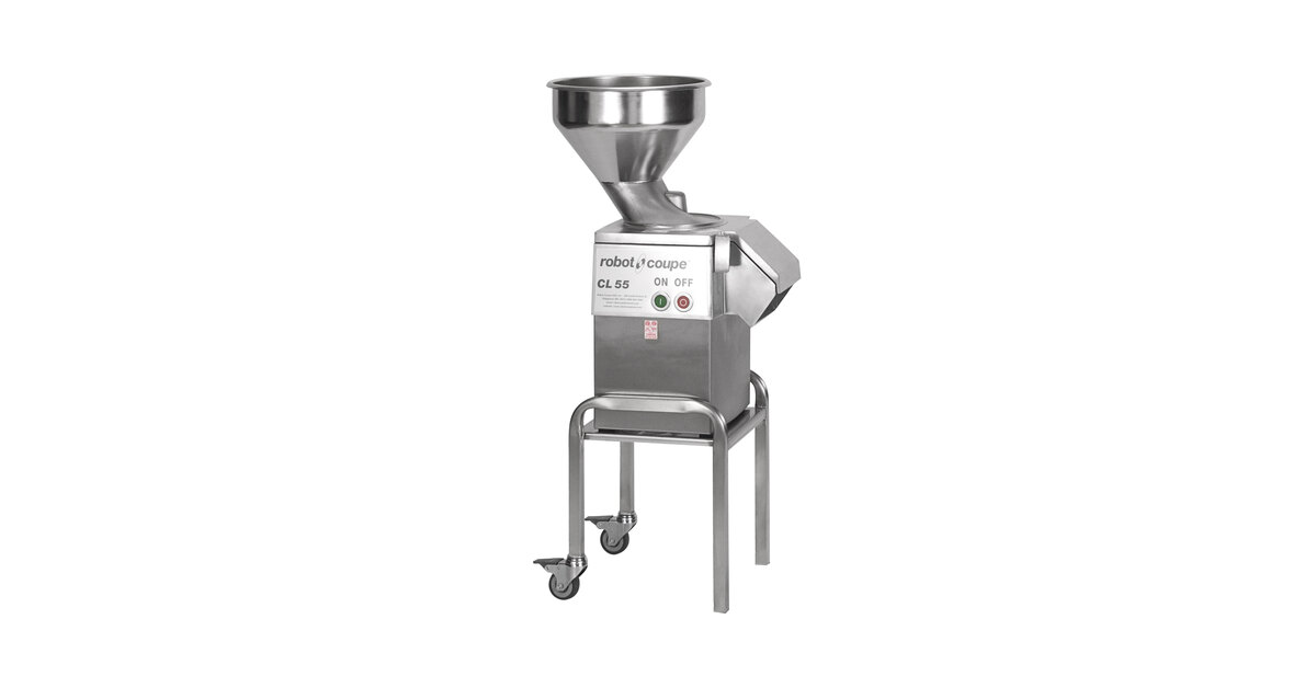 Robot Coupe CL55 Bulk Continuous Feed Food Processor Without Discs
