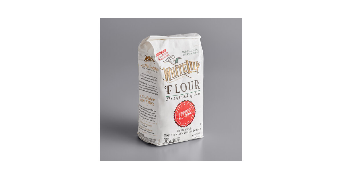 White Lily Enriched Unbleached Self-Rising Flour 5 lb.