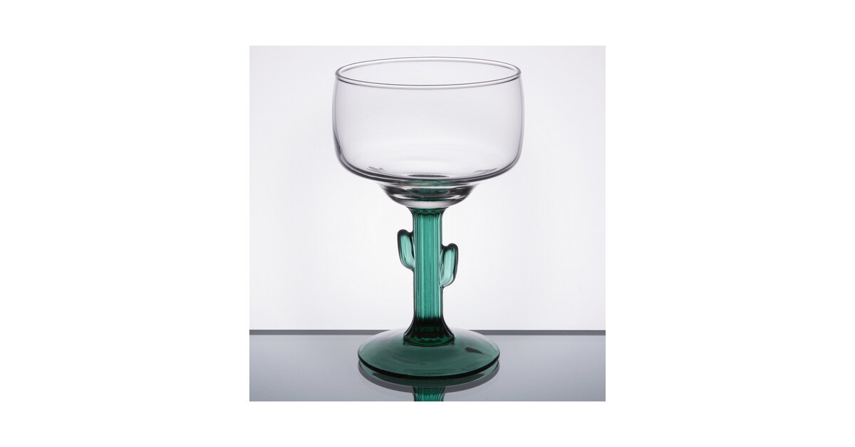Cactus Margarita Glass 16oz – Crystal Images, Inc.