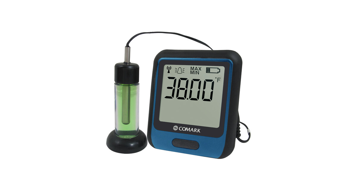 WiFi Temperature Data Logger with Thermocouple Probe from Comark