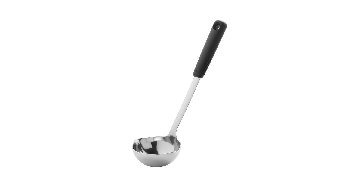 OXO Good Grips 6 oz. One-Piece Stainless Steel Ladle with Two Pour
