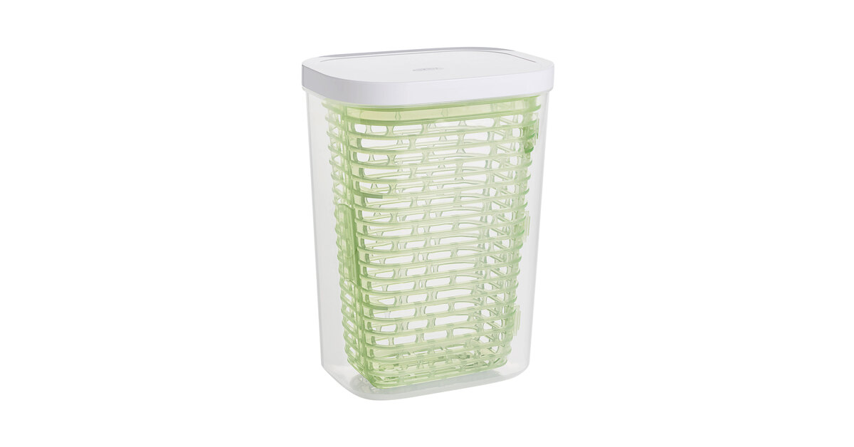 New OXO Good Grips Herb Keeper Green Saver Container 2.8 Qt Large Size