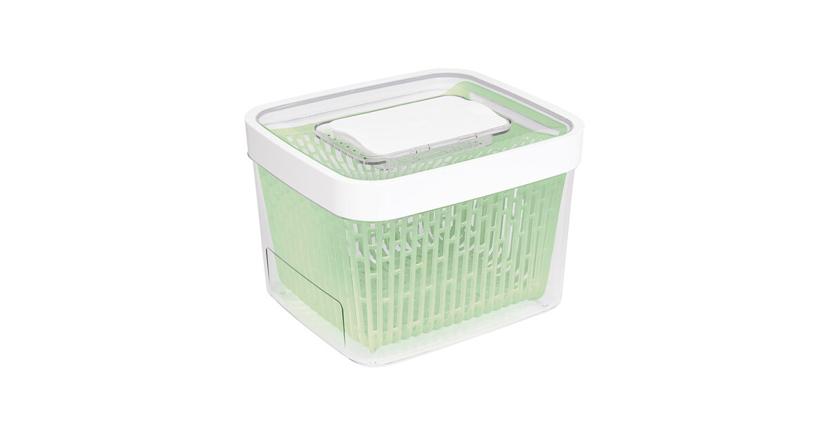 OXO GreenSaver 4.3 Qt. Rectangular Polypropylene Produce Keeper