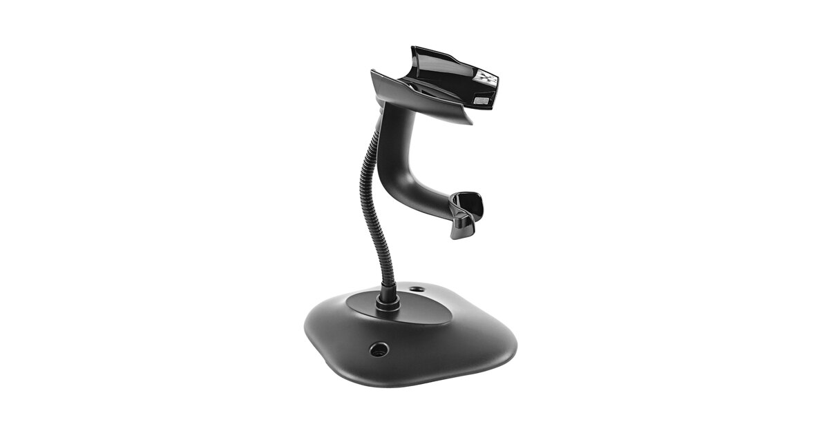 Zebra STND-GS00UNC-04 Black Universal Gooseneck Scanner Stand