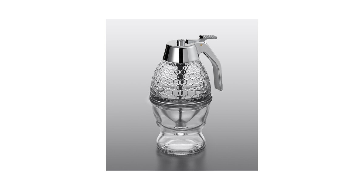 honeyです(^^)/ Fox Run Glass Honey Dispenser: WebstaurantStore