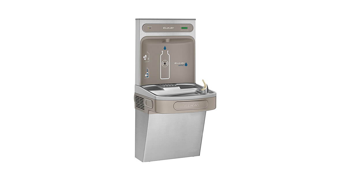Zurn Elkay LZS8WSSK ezH20 8 GPH Stainless Steel Hands-Free