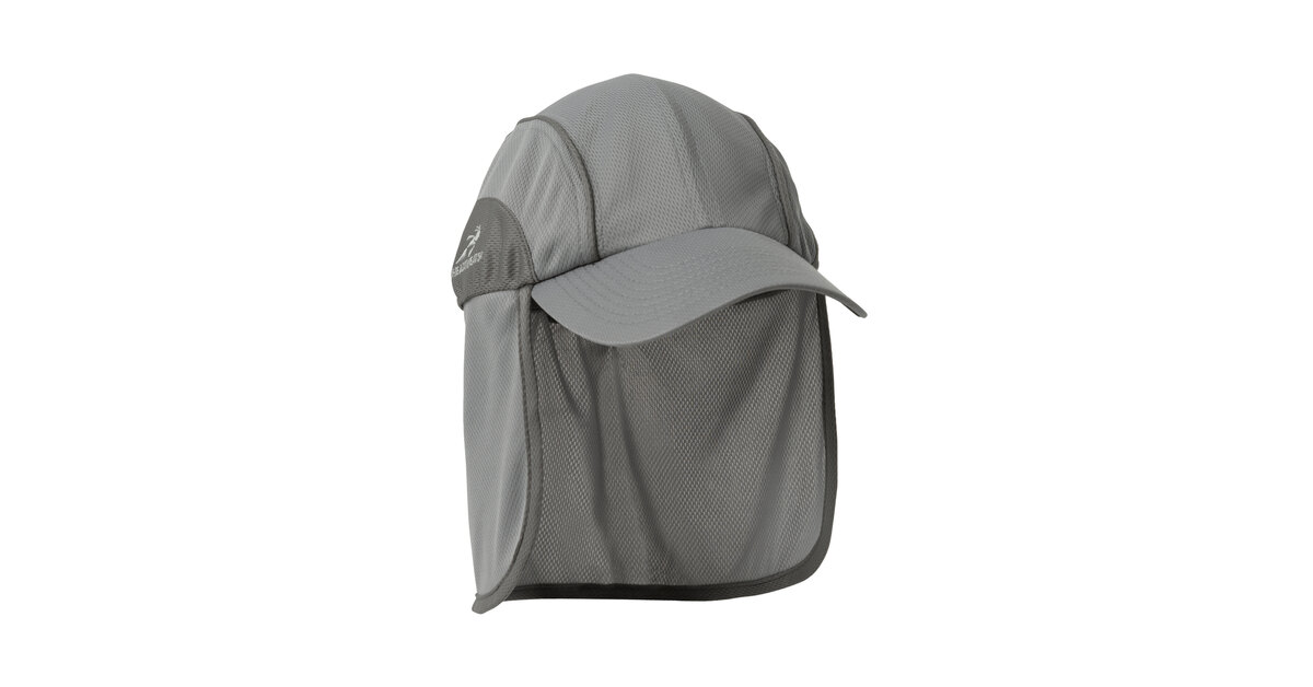 Headsweats Gray Protech Cap with Neck Covering 7708-821