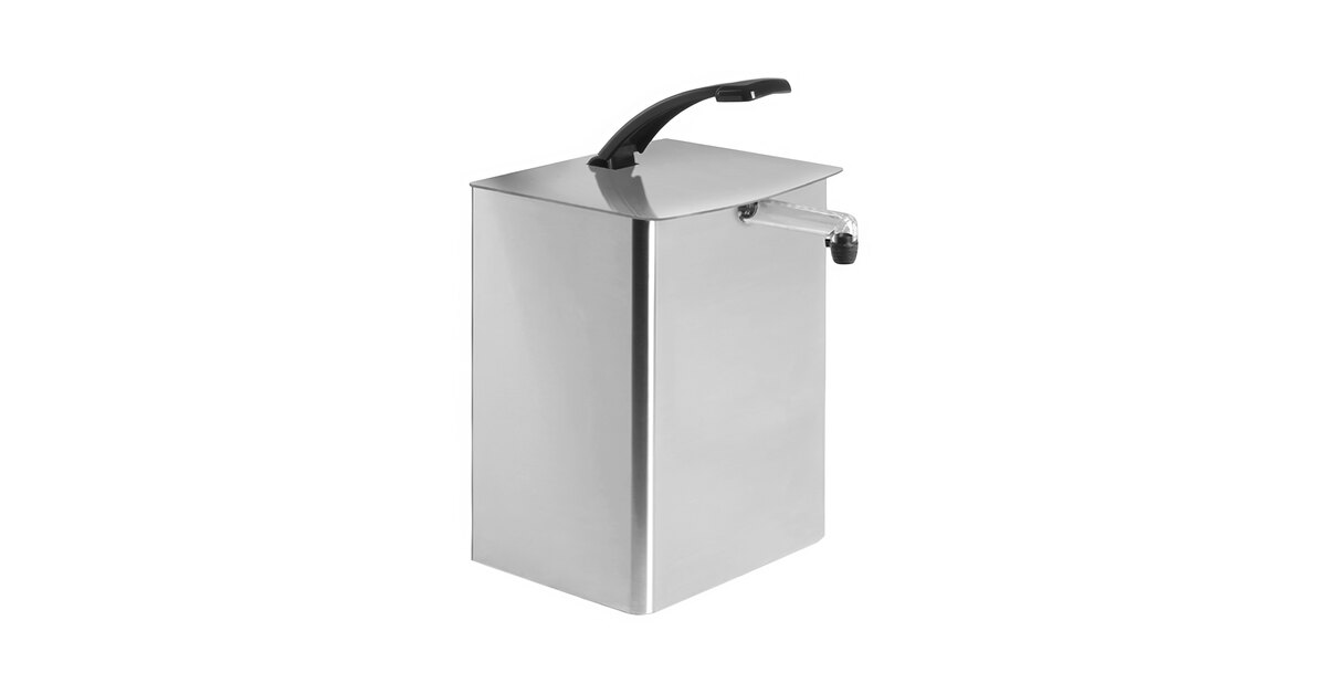 Nemco Asept Stainless Steel Countertop Pump Dispenser for 3 Gallon