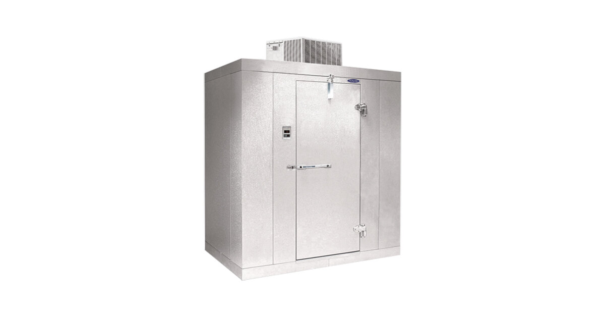 Norlake KLB7466-C KL2 2 Day Quick Ship Kold Locker 6' x 6' x 7' 4