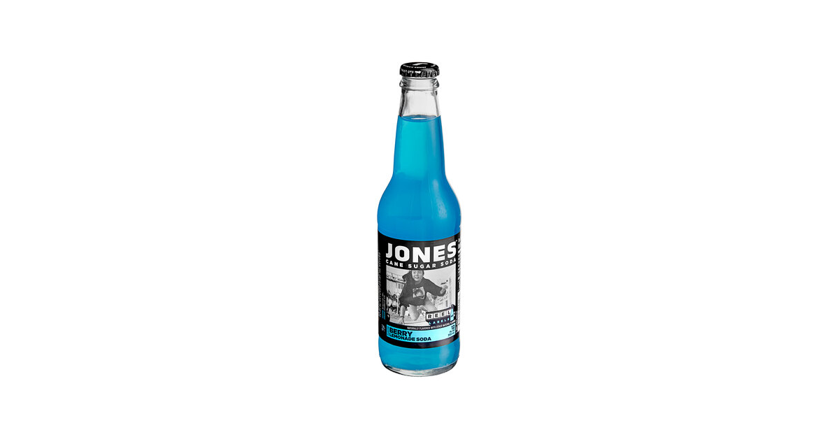 Jones Berry Lemonade Soda, 12 oz. (24/Case)