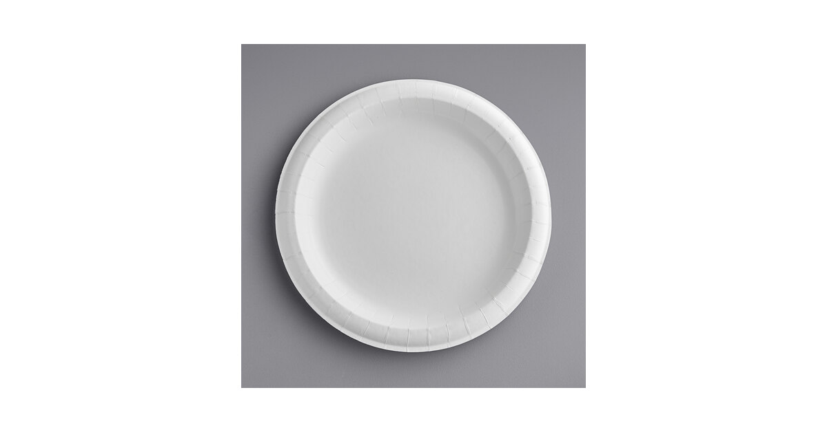 Georgia-Pacific Dixie Basic 8.5 Light-Weight Paper Plates by GP PRO  (Georgia-Pacific); White; DBP09W; 500 Count (125 Plates Per Pack; 4 Packs  Per Case) - Yahoo Shopping