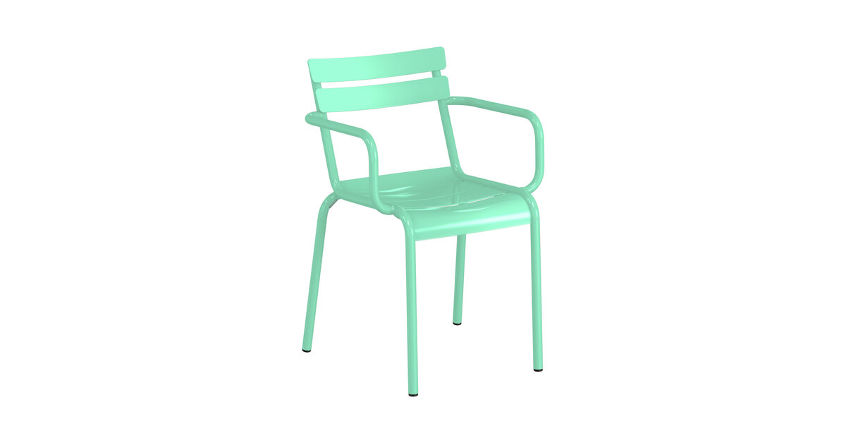 Lancaster Table & Seating Sea Foam Powder Coated Aluminum Outdoor