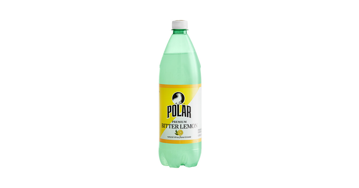 Polar Lemon Sparkling Mixer 1 Liter 12/Case