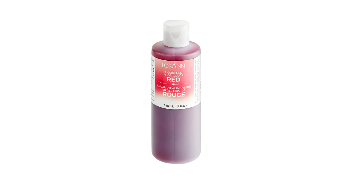 LorAnn Oils Red Liquid Gel Food Color, 1 ounce