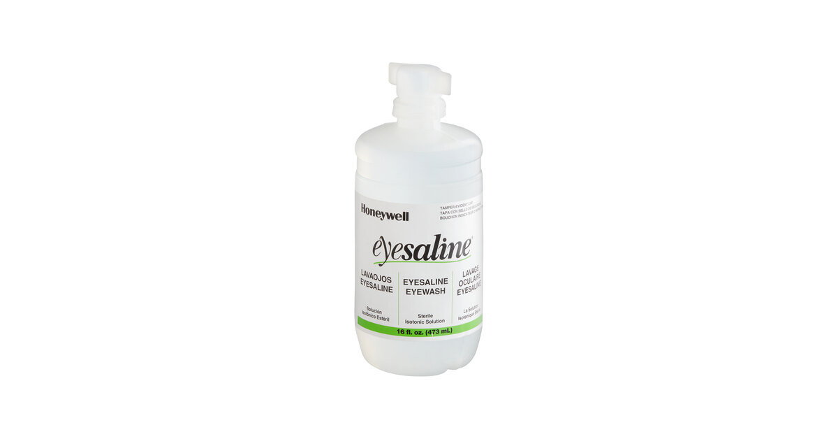 Honeywell Eyesaline 16 oz. Personal Eyewash Bottle 32-000454-0000-H5
