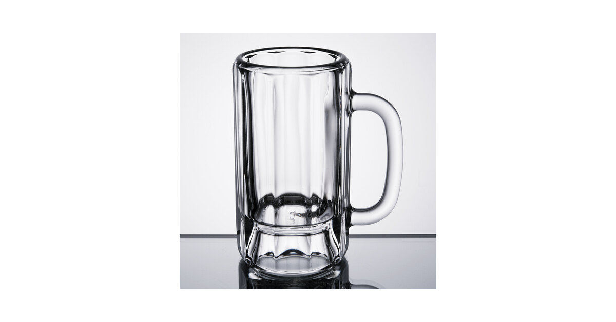 Libbey 5018 14 oz. Paneled Beer Mug - 12/Case
