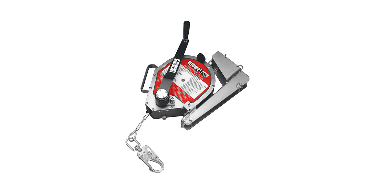 Honeywell Miller MightEvac 50' Galvanized Steel Self-Retracting