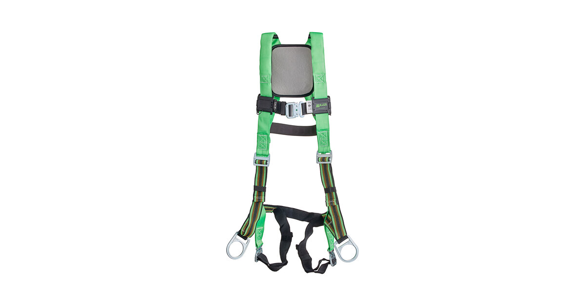 Honeywell Miller DuraFlex Python XXL Green Full-Body Harness with