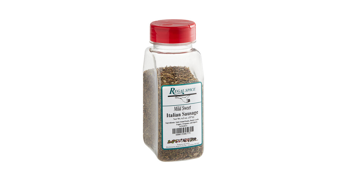 Regal Mild Sweet Italian Sausage Seasoning