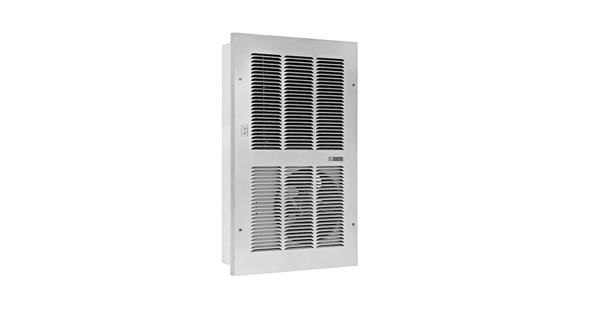 King Electric HL / HLE Series HL1412 15/20-AS/FS-GW Large In-Wall Hydronic  Heater - 120V, 10,600-26,000 BTU