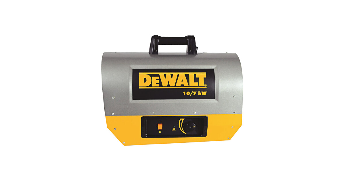 DeWalt Portable Forced Air Electric Construction Heater DXH1000TS