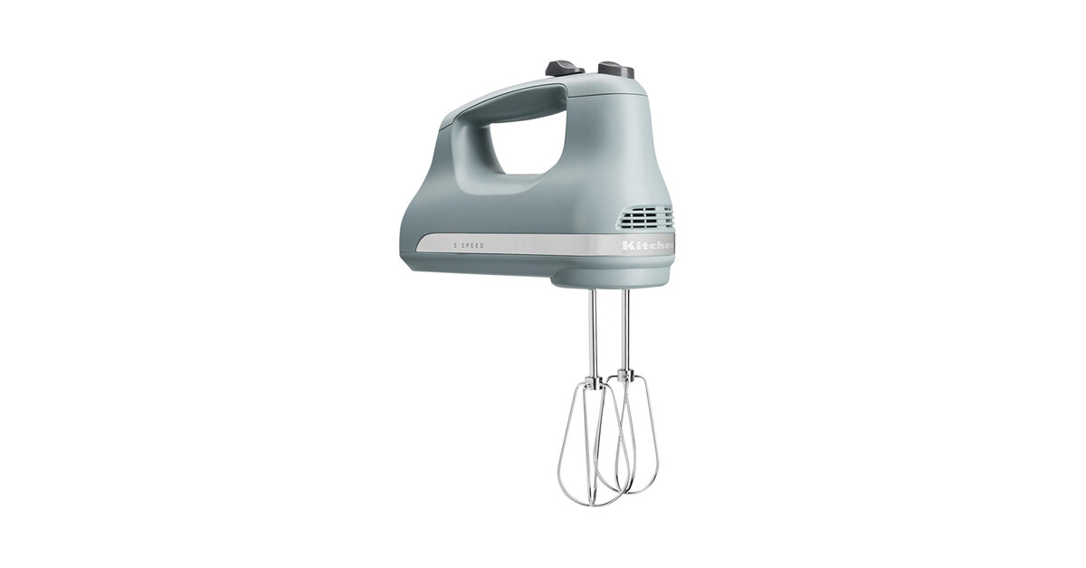 KitchenAid 6-Speed Contour Silver Electric Hand Mixer with Flex Edge  Beaters + Reviews