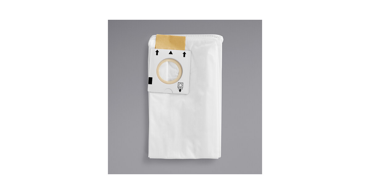 Sacchetti Per Aspirapolvere, Confezione Da 5 Sacchetti Compatibili Con Gli Aspirapolvere Makita 446l Vc2010l Vc2021l Vc2511 Vc2512l E Vc3011l Microfibra Non Tessuta Bianco 90310194 - Foto 5