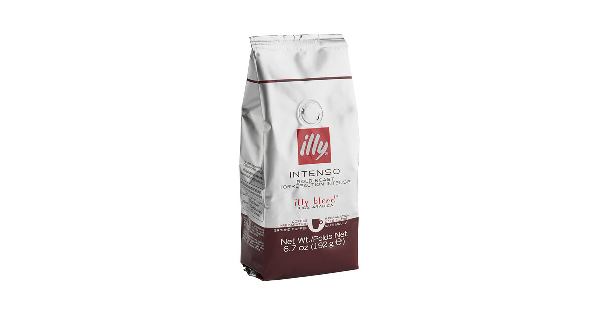 illy Intenso Coffee Packet 6.7 oz. - 16/Case