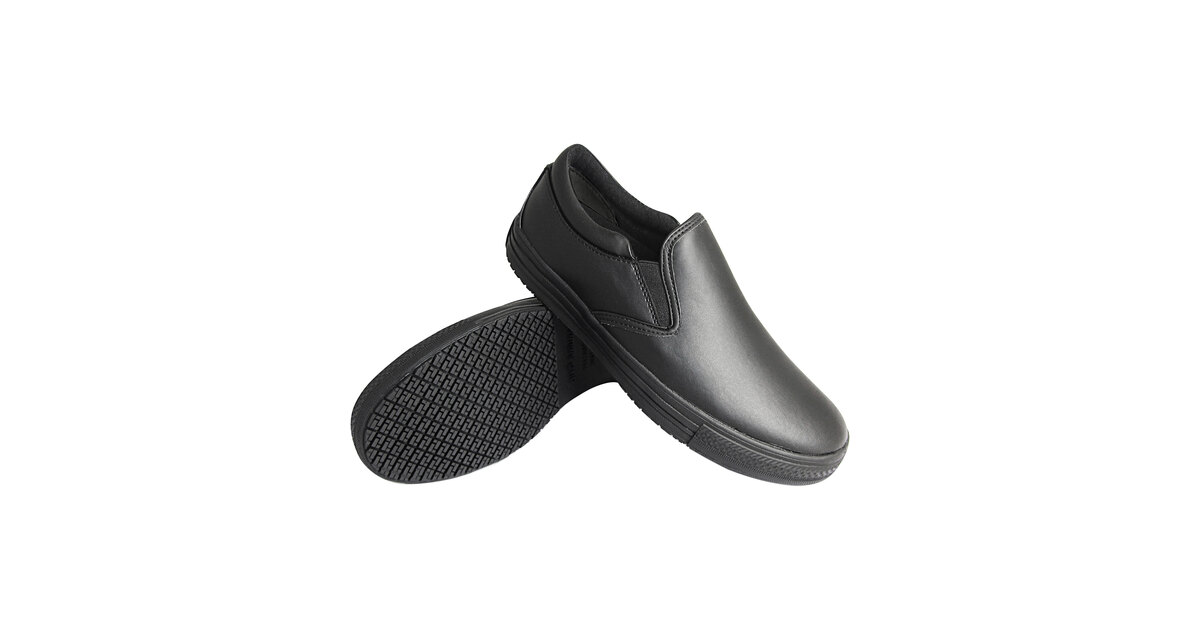 Genuine Grip® 260 Women's Size 10.5 Wide Width Black Non-Slip Slip