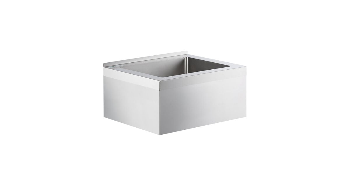 すな Regency Stainless Steel Mop Sink (20