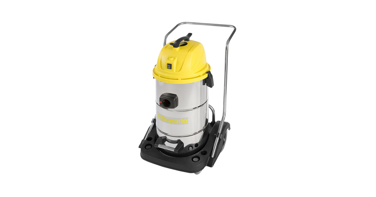 Tornado Taskforce 94232 15 Gallon Stainless Steel Wet / Dry Vacuum