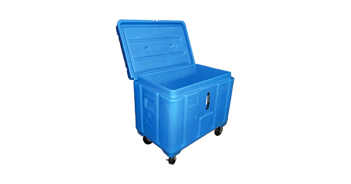 【dry】ラナパーボックス　ハンドメイド Bonar Plastics PB11DXX Polar 11 Cu. Ft. Dry Ice Box with Hinged