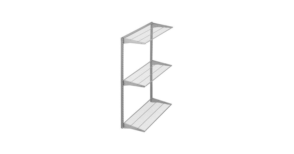Buy 1 Get 1 VECELO Rolling Storage Cart, 3 Tier Wire Shelving Unit Organizer With Wheels For